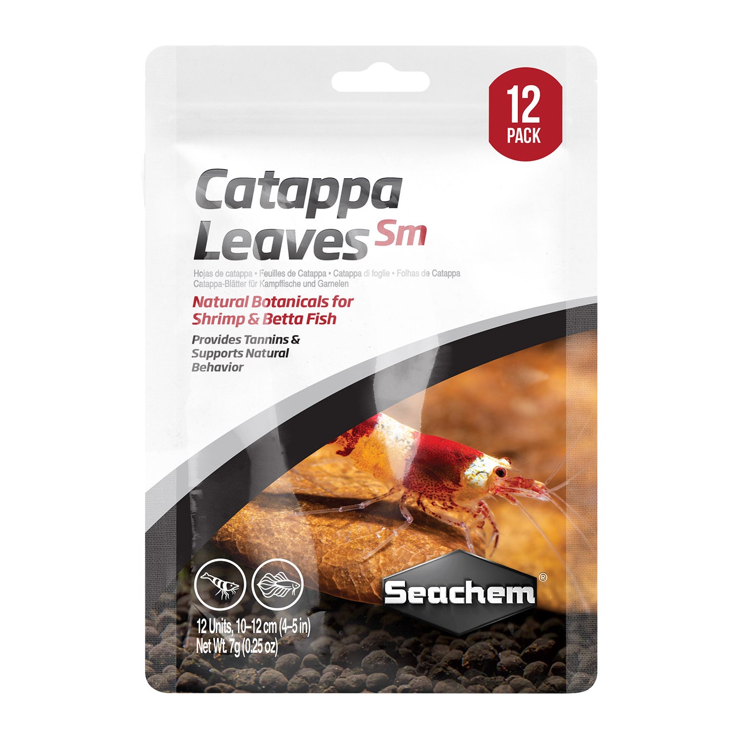 Seachem Feuilles de Catappa 12px