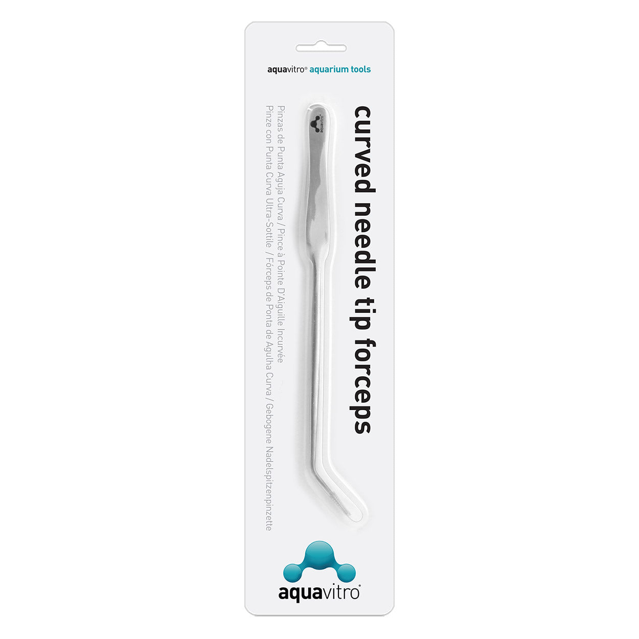 Aquavitro Curved Needle Tip Forceps