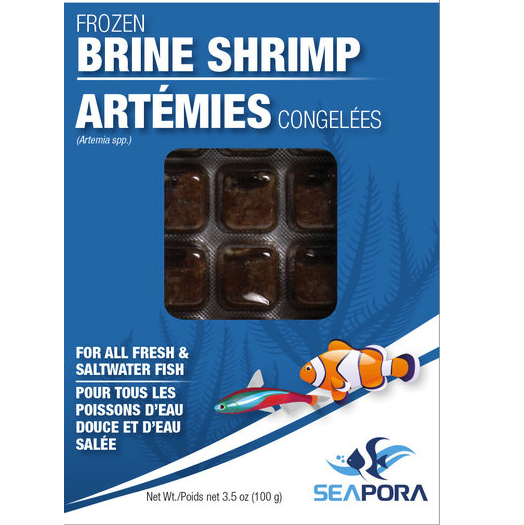 Seapora Frozen Brine Shrimp