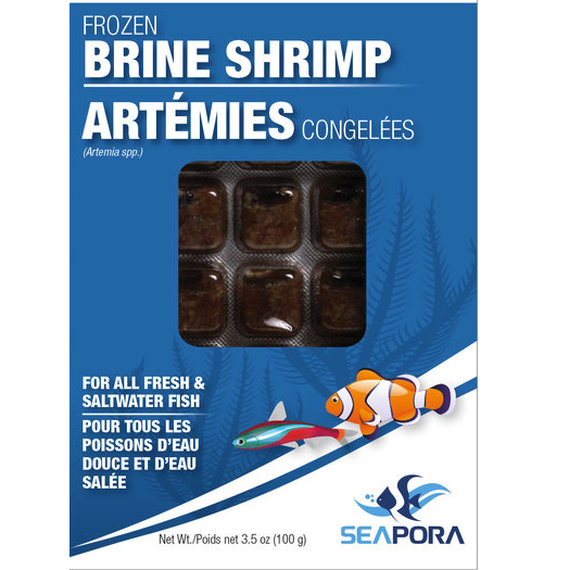 Seapora Frozen Brine Shrimp Aquazen