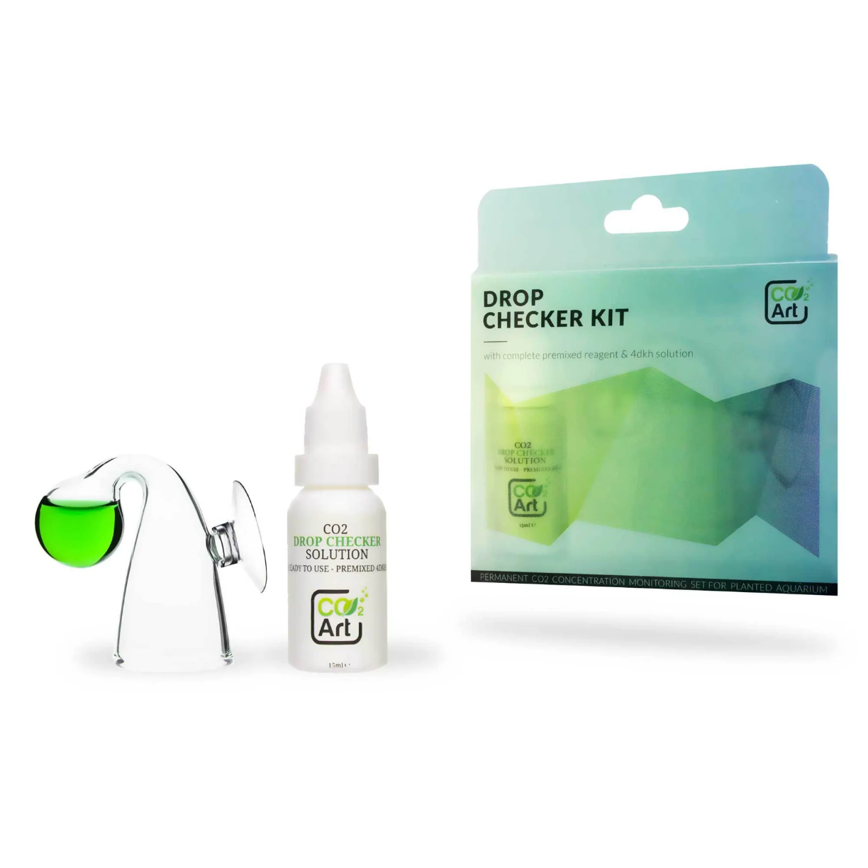 CO2Art CO2 Drop Checker Kit - CO2 Concentration Monitoring Set