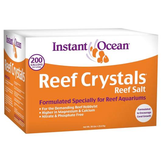 Instant Ocean Reef Crystal Boîte de 200 gallons